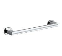 WENKO UV-oc UNO Maribor Porte-Serviettes Mural en Zinc moulé sous Pression pour Fixation sans perçage avec système adhésif innovant Idéal pour Le séchage et Le Stockage 43,5 x 5 x 7,5 cm Chromé