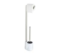 Wenko - Valet WC design marbre Adrada - H. 72 cm - Blanc