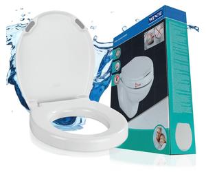 WENKO WC Couvercle Secura Comfort WC Automatique Siège Augmentation de surface