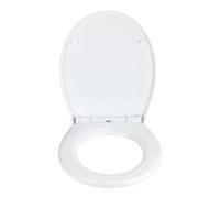 WENKO WENKO Abattant WC Ostuni, EasyClose Blanc Thermoplastique, Abaissement Automatique Quantité:1