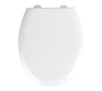 WENKO WENKO Abattant WC Rieti, Easy Close blanc Duroplast avec frein de chute Quantité:1
