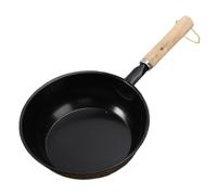 Wenoup Pot à Charbon Barbecue Cheminée Allume-Charbon Poignée Ergonomique Bois Fer Robuste Ustensile Cuisson Marmite Mini Transportable Foyer Adapté Camping, 16 Cm sans Trou