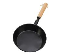 Wenoup Pot à Charbon Barbecue Cheminée Allume-Charbon Poignée Ergonomique Bois Fer Robuste Ustensile Cuisson Marmite Mini Transportable Foyer Adapté Camping, 14 Cm sans Trou