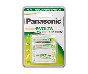 Wentronic AA 2.05Ah NiMH 4-BL EVOLTA Panasonic Batterie rechargeable Hybrides nickel-métal (NiMH)