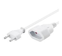 Goobay Rallonge euro blanche - 3m