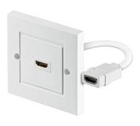 Wentronic Prise murale HDMI (1 prise femelle A HDMI blindée) (Import Allemagne) G