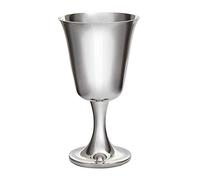 Wentworth Pewter - Grand gobelet en forme de cloche en étain, gobelet à vin, verre à vin, étain poli brillant
