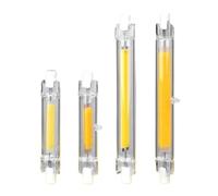 wenwendianzi Ampoule LED COB en Tube de Verre R7S, 78MM 118MM, Lampe épis de maïs Haute Puissance J78 J118, Remplacement de la lumière halogène AC 110V 220V 240V(220V,Warm White_50W 118MM)