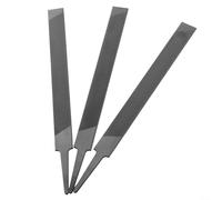 wenyouya Ensemble de 3 Limes Plates 6 Pouces pour Affûtage Chaînes de Scie à Chaîne Design Twin Cut Suisse Angle de Coupe Précis Durable Résistant au Colmatage