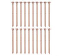 wenyouya Lot de 40 à 50 clous tue-souches d'arbre en cuivre - 65 mm - 75 mm - Pour enlever les racines - Action rapide - Respectueux de l'environnement - Solution de pourriture des souches (A)
