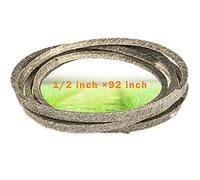 WEPECULIOR Courroie de rechange pour tondeuse 1,27 cm x 237 cm 532130969 21546080 M151277 M144044 pour AYP John Deere fabriquée avec une courroie d'entraînement en Kevlar