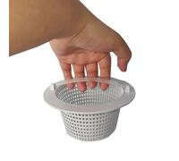 Weqizuerqi 16x9.5x8cm Panier De Skimmer Piscine Filtre Skimmer Piscine Panier De Filtre De Piscine avec Couvercle ABS Panier D'écumoire pour Piscine avec Poignée pour Enlever Les Feuilles Et La Sal