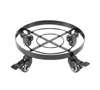 WEQYFDC Rehausseur pour Support À Plantes Plateau de Soucoupe de jardinière à Roues de Chariot à Support de Pot de Caddie de Plante Robuste(32cm)