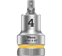 Wera 05003031001 8740 B HF Douille-embout Zyklop, Jaune