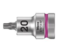 Wera Douille-embout Zyklop 8767 B HF TX 20 x 35 mm 3/8" avec fonction de retenue Rose