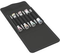 Wera 8740B HF Imperial 1cyclop,3 Jeu de douilles à embout, support pour vis à six pans creux