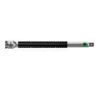 Wera 05003531001 8796 LA Rallonge Zyklop « flexible-lock » avec bague à rotation rapide, longue, 1/4", 1/4 pouce x 150.0 mm, Argent/noir