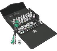 Wera - 05003536001 - Jeu de cliquets; 8100 SB All-in Jeu cliquet Zyklop Speed, emmanchement à 3/8", 35 pièces
