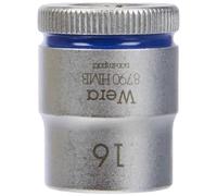 Douille 6 pans extérieurs 16 mm Longueur: 30 mm Wera 05003561001 Propulseur: 3/8\ (10 mm) 1 pc(s)