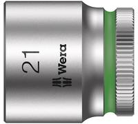 Douille 6 pans extérieurs 21 mm Longueur: 30 mm Wera 05003566001 Propulseur: 3/8\ (10 mm) 1 pc(s)