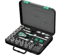 Wera Jeu de cliquets Zyklop Speed 8100 SB 2 – carré 3/8" métrique, 43 pièces