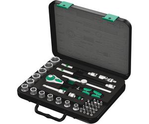 Wera 05003596001 38 Pièces 8100 SB 4 Zyklop Speed Jeu De Clés À Cliquet Et Douilles Dans Un Coffret - 3/8"