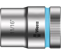 Douille 6 pans extérieurs 11/16\ Longueur: 37 mm Wera 05003624001 Propulseur: 1/2\ (12.5 mm) 1 pc(s)