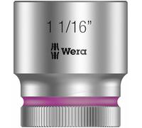 Douille 6 pans extérieurs 1 1/16\ Longueur: 40 mm Wera 05003632001 Propulseur: 1/2\ (12.5 mm) 1 pc(s)
