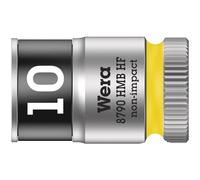 Wera 05003744001 8790 HMB HF Douille Zyklop à emmanchement, Jaune Clair