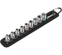 Wera Jeu de clés à douille Belt 4 1/4 po. 9pcs. ouv. 5-13 mm vis 6 pans WERA Quantité:1