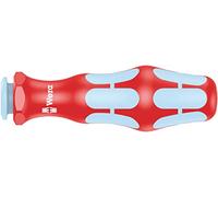 Wera - 05003991001 - Porte-embouts à main isolé VDE; 3817 Manche Kraftform Stainless VDE, 9 x 98 mm