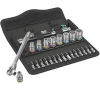Wera Jeu de douilles Zyklop Metal 8100 SA 7 – carré 1/4" (6,3 mm) – 28 pièces