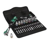 Wera Jeu de cliquets Zyklop Speed 8100 SA 9 1/4" (système impérial) - 28 pièces