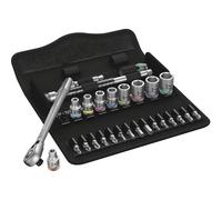 Wera Jeu de cliquets Zyklop 8100 SA – Commutation 1/4 pouce