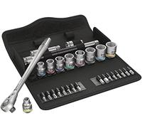 Wera Jeu de cliquet et douilles Zyklop 8100 SB 11 – levier d'inversion – 3/8" – 29 pièces