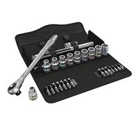 Wera Jeu de douilles ZYKLOP push Carré 1/2" 28 pièces