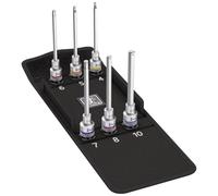Wera WERA Coffret de douilles tournevis pour 6 pans creux, carré 1/2 pouce 6 pièces, longues Quantité:1