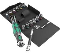 Wera Ensemble Zyklop Pocket Set 3 05004284001 – Clés à cliquet et douilles, 27 pièces 3/8" et 1/4"