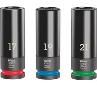 WERA 05004595001 - Embout de ouille, Wheel impacteur C kit 1