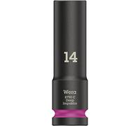Wera 05004831001 8790 C Impaktor Deep Douille 1/2", Rose, 14.0 x 83.0 mm
