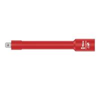 Wera 05004965001 Rallonge Zyklop Vde 8794 LB Isolée, Rouge, Lang