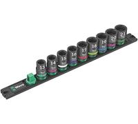 Wera Jeu de clés à douille C Impaktor 1/2" 9 pièces Noir 05005490001