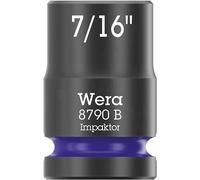 Wera 05005517001 8790 B Douilles Impaktor à emmanchement 3/8", 7/16" x 30 mm