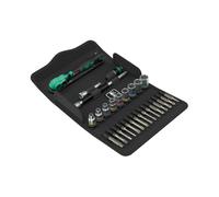Wera 8100 SA 14 Zyklop Comfort Jeu de cliquets à cliquet réversible, entraînement 1/4", métrique
