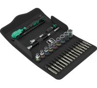 WERA 05005541001 - Jeu de cliquets Zyklop Comfort, levier à genouillère, entraîneme