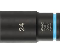 Douille 8790 B Impaktor Deep 3/8 pouce 24mm L.63mm WERA
