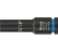 Wera 05005565001 8790 B Douilles Impaktor Deep avec emmanchement 3/8", 5/16" x 63 mm