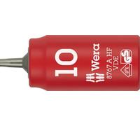 Wera 05005920001 8767 A VDE HF Douille-embout TORX® Zyklop, isolée, avec emmanchement 1/4" et fonction de retenue, TX 10 x 36 mm