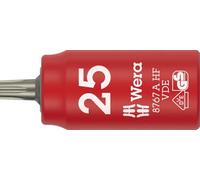 Wera 05005923001 8767 A VDE HF Douille-embout TORX® Zyklop, isolée, avec emmanchement 1/4" et fonction de retenue, TX 25 x 36 mm