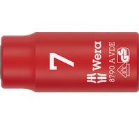 WERA 05005934001 - Prise femelle isolée VDE, entraînement 1/4" 7,0x41,0